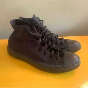 Men’s size 10 converse black shoes